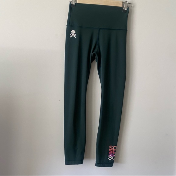 Lululemon Soulcycle Wunder Under Leggings Green - Picture 8 of 8